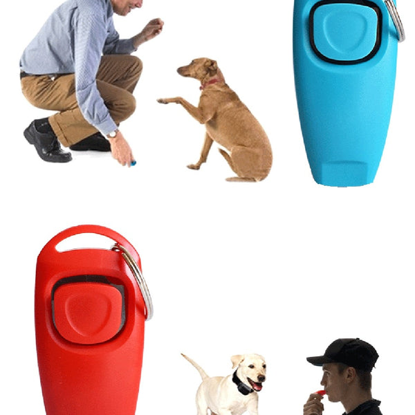 Mini Stop Barking Training Clicker + Whistle