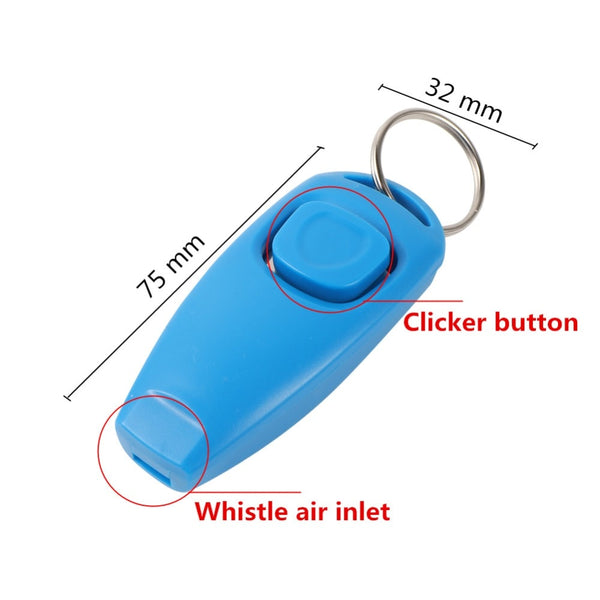 Mini Stop Barking Training Clicker + Whistle