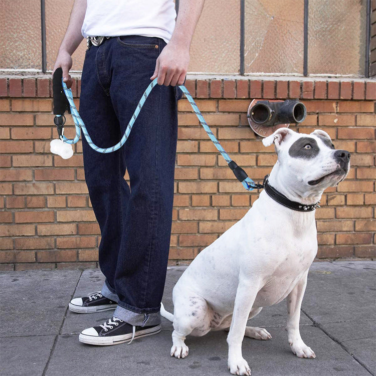 Minpup™ Night Reflective Dog Leash with Comfortable Padded Handle