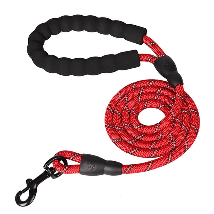 Minpup™ Night Reflective Dog Leash with Comfortable Padded Handle