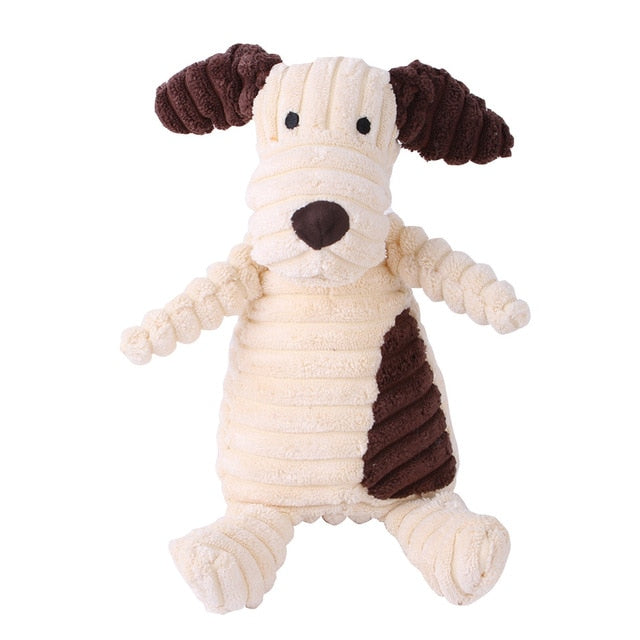 Indestructible Squeaky Plush Toy