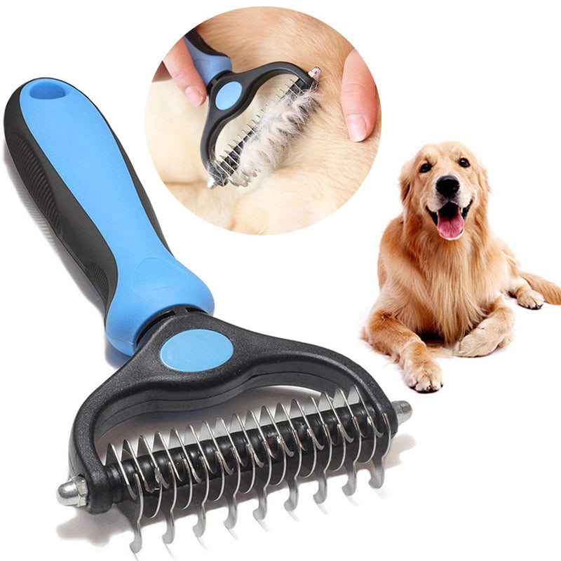 Pet De-matting & De-Shedding Brush