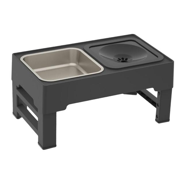 Adjustable multipurpose dog bowl